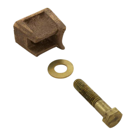 Wedge Bolt with Washer for Model Sp392; Sp393 Sockets; Brass Wedge - Pool Supplies Canada Image