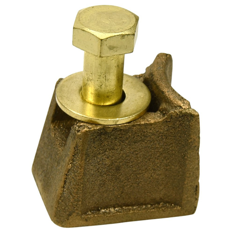 Wedge Bolt with Washer for Model Sp392; Sp393 Sockets; Brass Wedge - Pool Supplies Canada Image