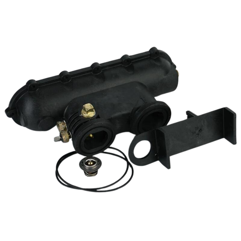 Front Header Assembly for H-series Induced Draft; Electronic Ed2 Style and Millivolt/electronic Ed1 Style Heaters - Pool Supplies Canada Image