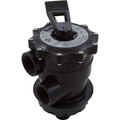 Vari-flo™Xl Top Mount Multi-port Control Valve for Pro Series™Sand Filter; 2 Inch Fip; Black - Pool Supplies Canada Image