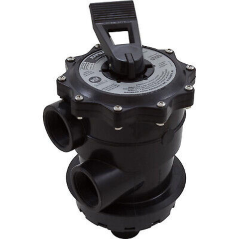 Vari-flo(tm) Xl Top Mount Multi-port Control Valve for Pro Series(tm) Sand Filter; 2 Inch Fip; Black - Pool Supplies Canada Image