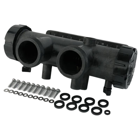 Inlet/outlet Header Assembly for Legacy™Lrzm; Lrze Pool/spa Heaters; Polymer - Pool Supplies Canada Image