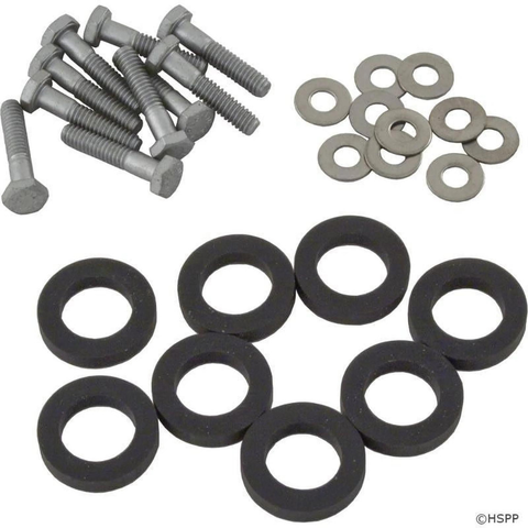 Inlet/outlet Header Assembly for Legacy™Lrzm; Lrze Pool/spa Heaters; Polymer - Pool Supplies Canada Image