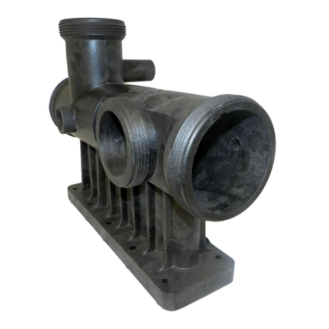 Inlet/outlet Header Assembly for Legacy™Lrzm; Lrze Pool/spa Heaters; Polymer - Pool Supplies Canada Image