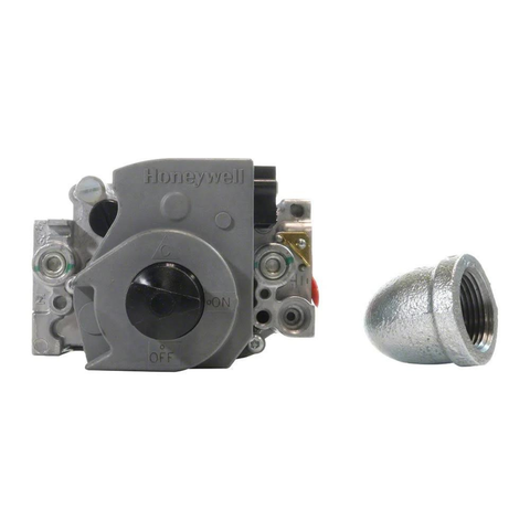 Propane Gas Valve with Street Elbow for Lxi™Low Nox Heater - Pool Supplies Canada Image