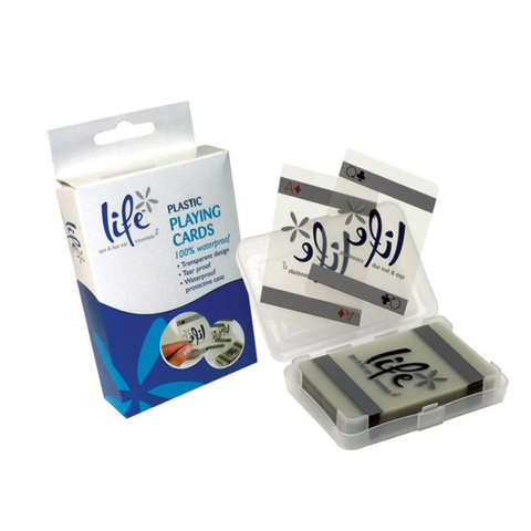 12/cs Waterproof Life Playing Cards Deck (52) - Pool Supplies Canada Image