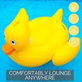 4/cs Giant Lucky Ducky Ride-on - Pool Supplies Canada Image