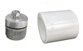 803 Metal Cam with White ABS Sleeve for 1-1/8 Inch Od Drawn Tubes; Die Cast Aluminum; 12/carton - Poolweb Image
