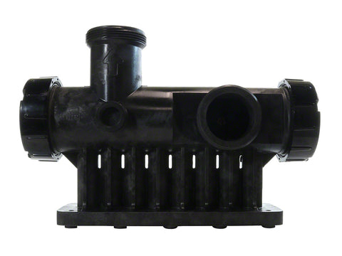 Front Header with Hardware and Gaskets for Lxi(tm) Low Nox Heater - Poolweb Image