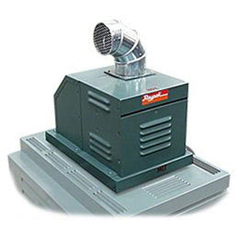 Polytuf Powder Coated/cool Dark Gray Galvanized Steel Cabinet D-2 Power Vent Kit for Model 336 - 406 and 337 - 408 Iid Pool Heater; 240 Vac; 1 a - Poolweb Image