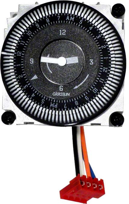 24-hour Mechanical Timer for Comtrol and Swimmaster and Compool Pool and Spa Automation Control System; 24 Vac - Poolweb Image