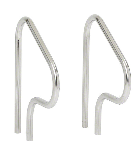 Sr Smith Figure-4 Handrail; 29 Inch Height X 26 Inch Width; 0.049 Inch Wall Thickness; 304 Stainless Steel - Poolweb Image