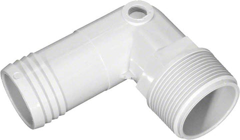 Cl200 Elbow Adapter with 1/4" Tap - Poolweb Image