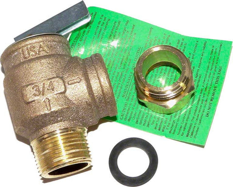 Pressure Relief Valve Kit for Legacy™Lrze; Lrzm; Lxi™Low Nox; Lx™/lt™Low Nox; Lx™/lt™Heaters; 75 PSI - Poolweb Image