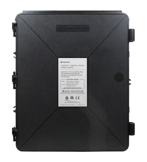 Plastic Enclosure for Lx10 Power Center; Black - Poolweb Image