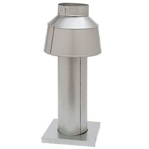 Indoor Drafthood for H250 H-series Millivolt Heaters - Poolweb Image