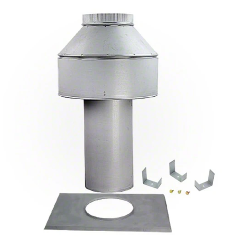 Indoor Draft Hood with Adapter for Model 156a Pool Heater - Pool Supplies Canada Image