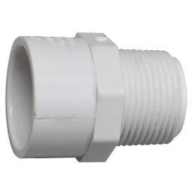 Lasco Fittings; Sch40 Reducing Male Adapter Mpt X Slip - Pool Supplies Canada Image