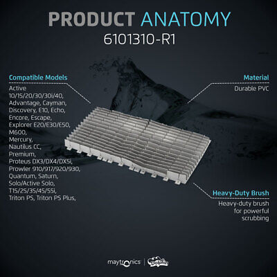 Gry Diagnostic PVC S-line Brush - Pool Supplies Canada Image