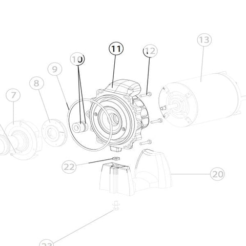Turboflo II Seal Plate - Pool Supplies Canada Image
